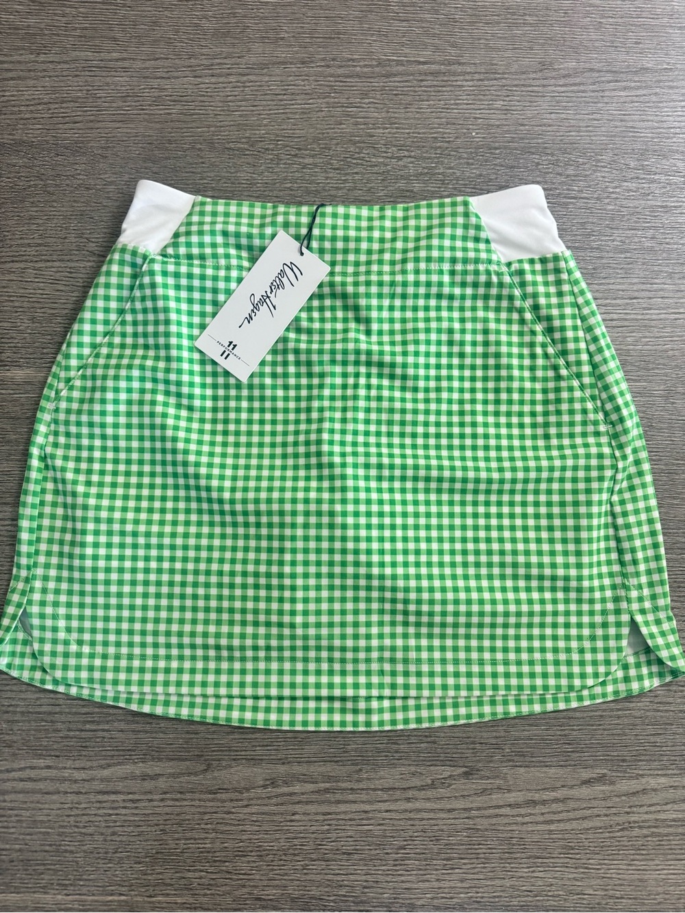 Walter Hagen P11 16” Lightweight Core Skort Size XS Green Fusion